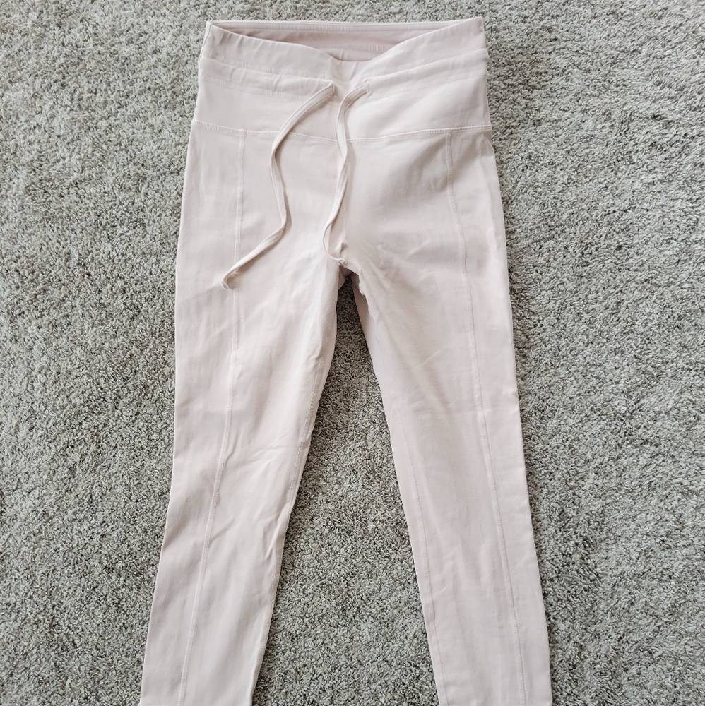 Peach Glyder high-waist leggings